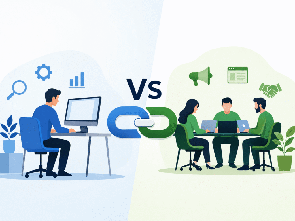 In-House Link Building vs. Outsourcing Pros and Cons